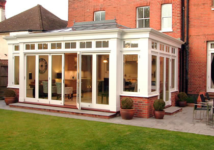 Orangery with kitchen in Surrey